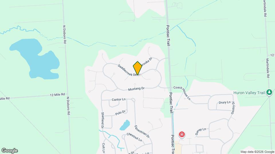 61171 Saddlecreek Dr Mapa y Detalles de la Ubicación