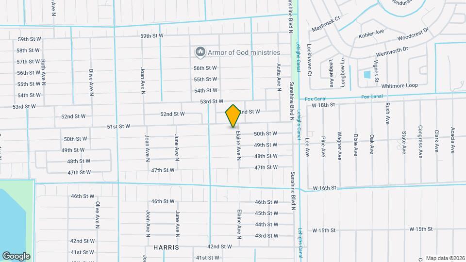 2702 50th St W Mapa y Detalles de la Ubicación
