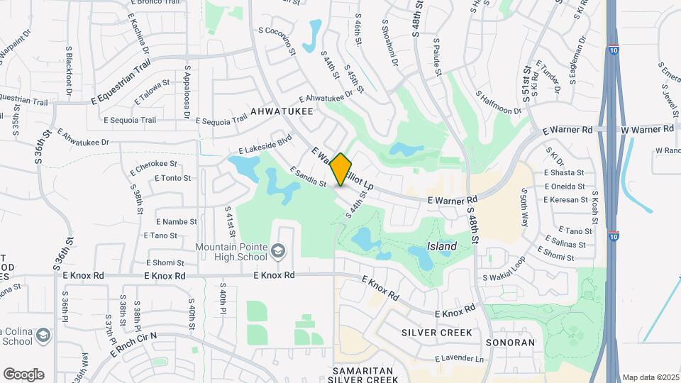 4346 E Sandia St Map and Location Details