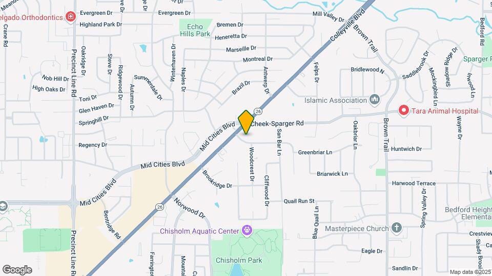 118 W Greenbriar Ln Map and Location Details