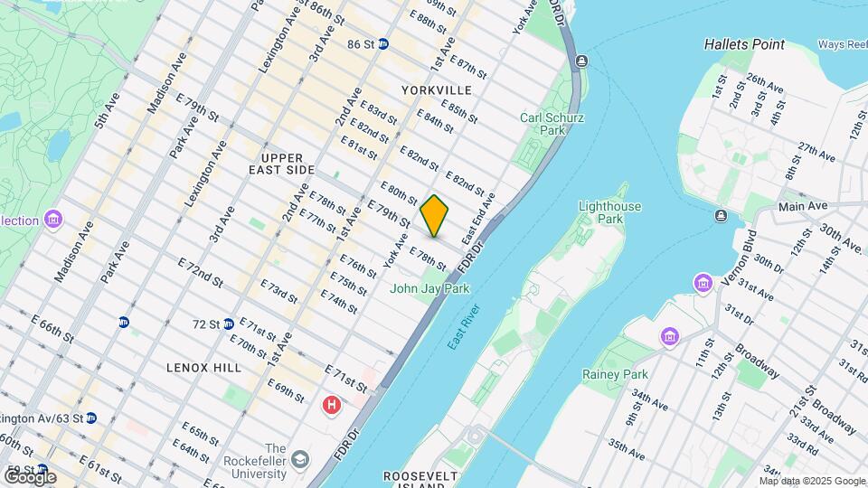 516 E 79th St Map and Location Details