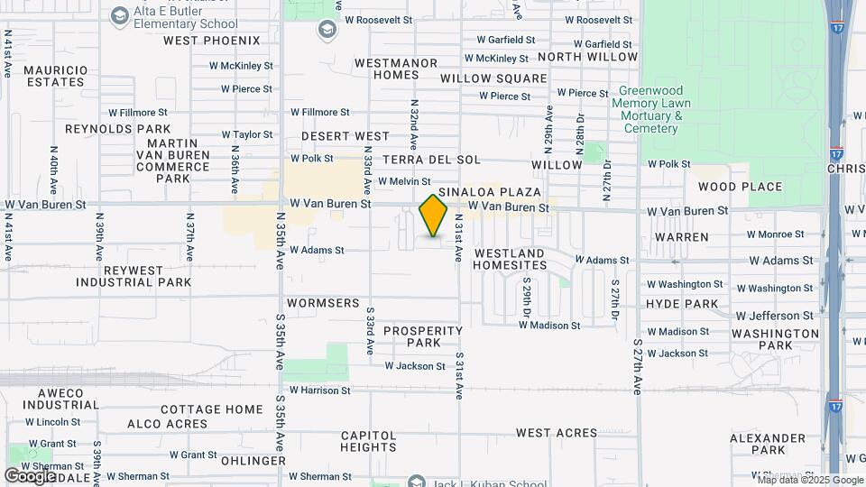 110 N 31st Ave-Unit -ROS55 Mapa y Detalles de la Ubicación