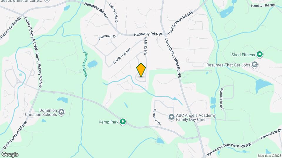 978 W Mill Bend Map and Location Details