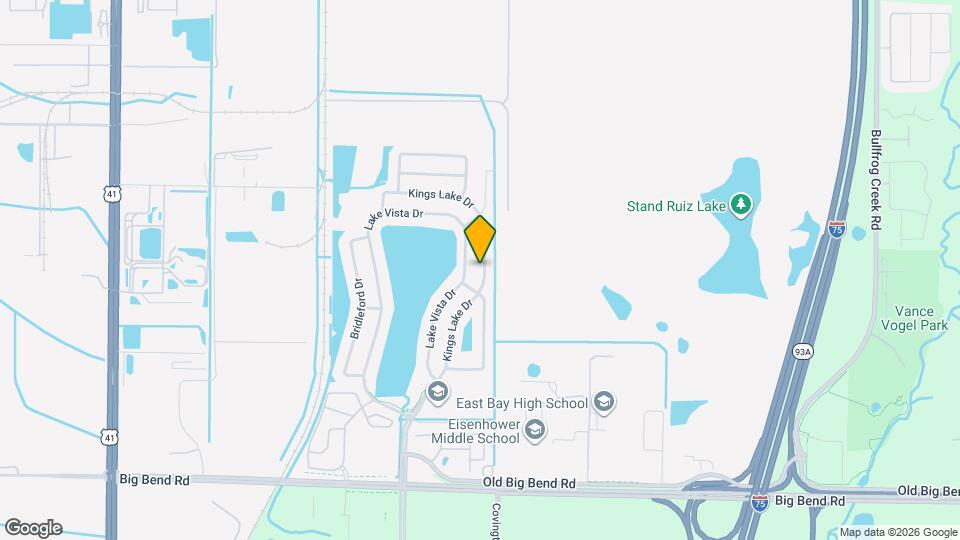 12831 Kings Lake Dr Map and Location Details