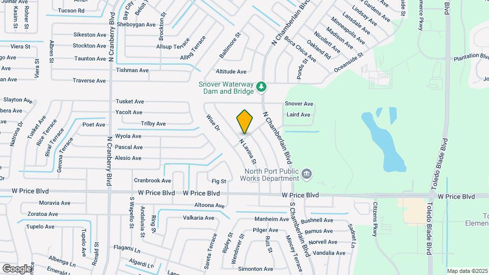 2258 Zellwood Terrace Mapa y Detalles de la Ubicación