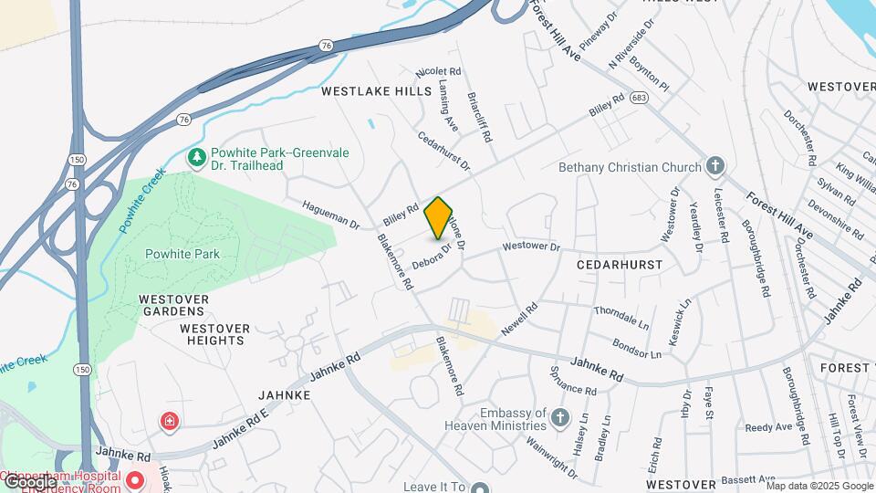 6220 Debora Dr Map and Location Details