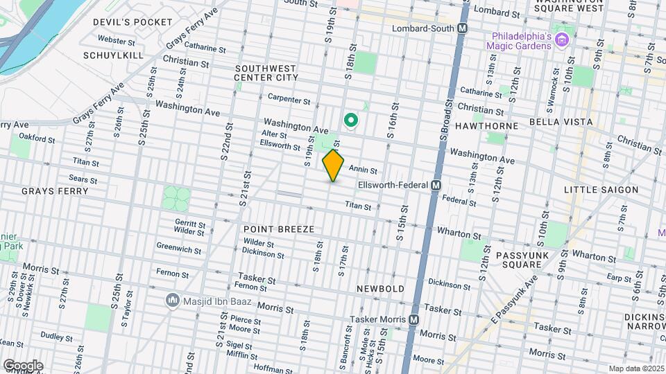 1215 S 18th St Map and Location Details