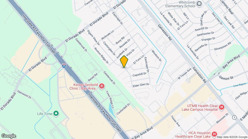 339 El Toro Ln Map and Location Details