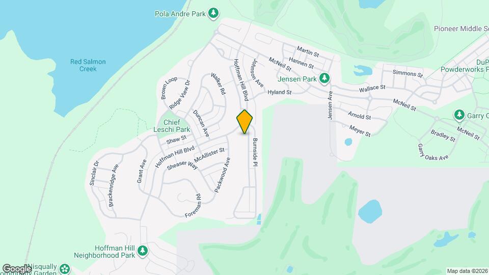 1603 Burnside Pl Map and Location Details