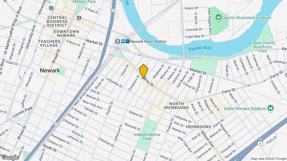 78 Jefferson St, Unit 2 Map and Location Details