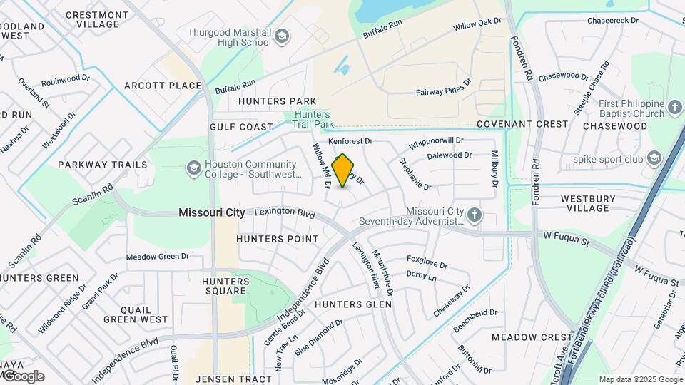 1710 Foxwood Ct Map and Location Details