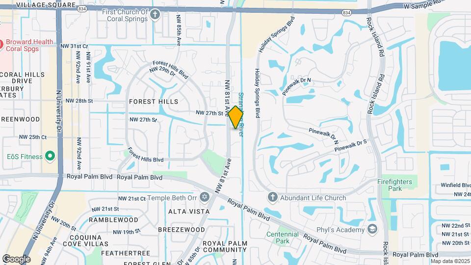2631 Riverside Dr, Unit 2 Map and Location Details