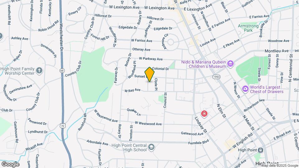 1110 Orlando Pl Map and Location Details