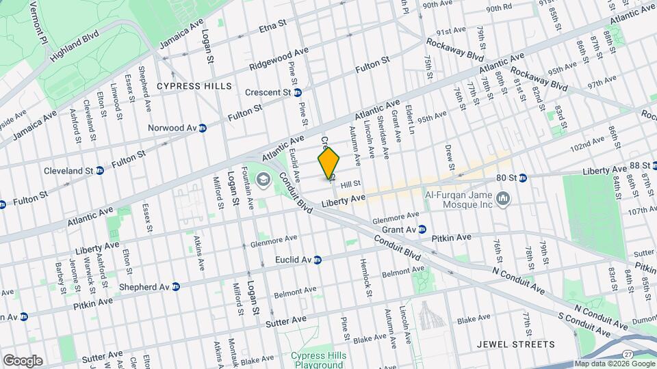 398 Crescent St. Map and Location Details