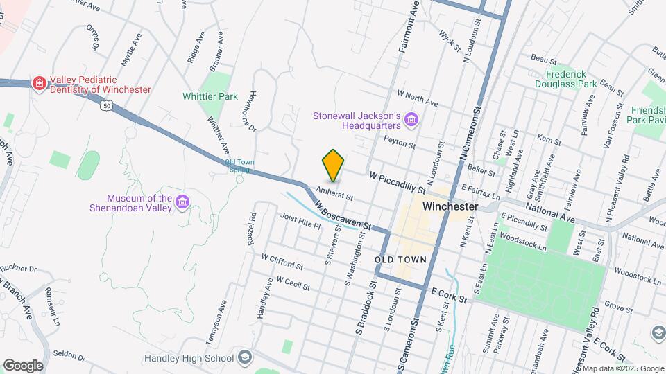 312 Amherst St Map and Location Details