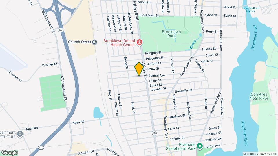 252 Central Ave, Unit 3 Map and Location Details