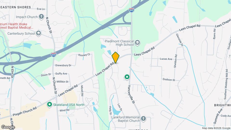 108 Heritage Creek Way Map and Location Details