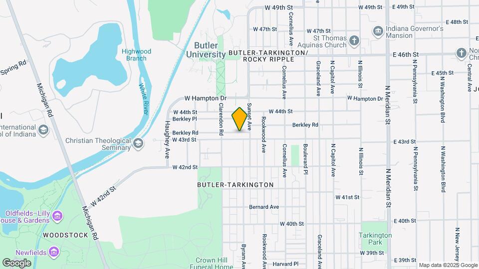 622 W 43rd St Map and Location Details