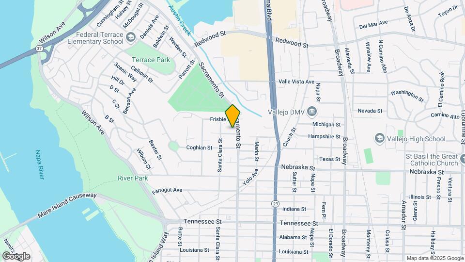 160 Denio St Map and Location Details