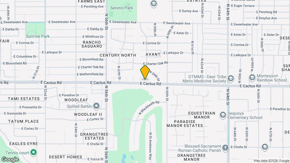 12202 N 58th Way, Unit SI ID1558603P Map and Location Details