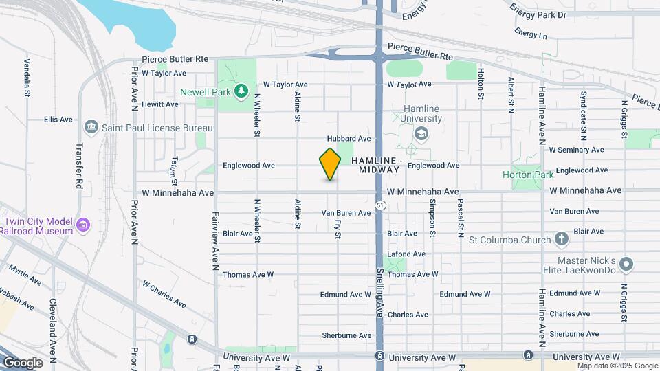 1649 Minnehaha Ave W Map and Location Details