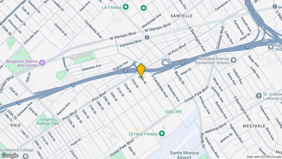 2334 34th St Map and Location Details