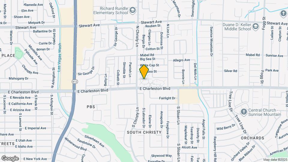 5521 Orchard Ln Map and Location Details