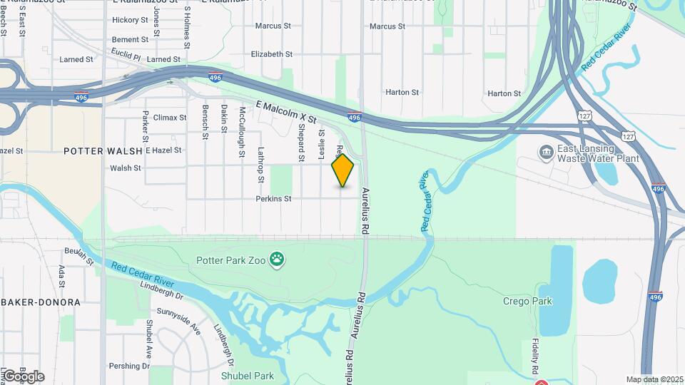 1137 Regent St Mapa y Detalles de la Ubicación