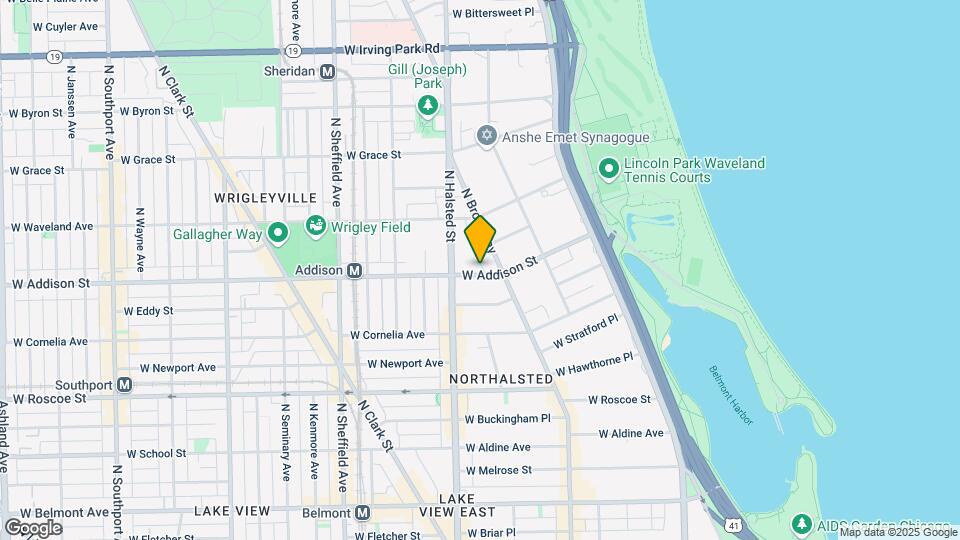 728 W Addison St Mapa y Detalles de la Ubicación