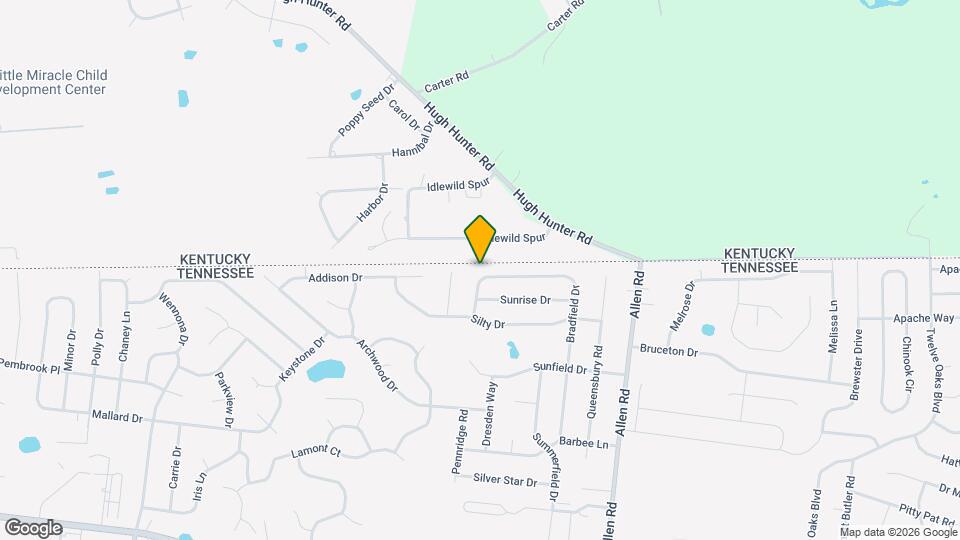 3469 Bradfield Dr Map and Location Details