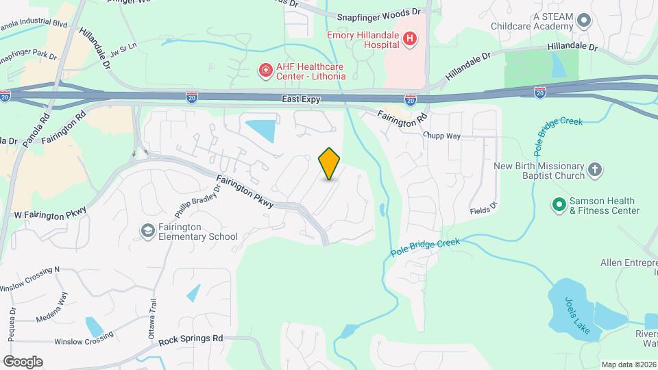 5201 Fairington Ridge Cir Map and Location Details