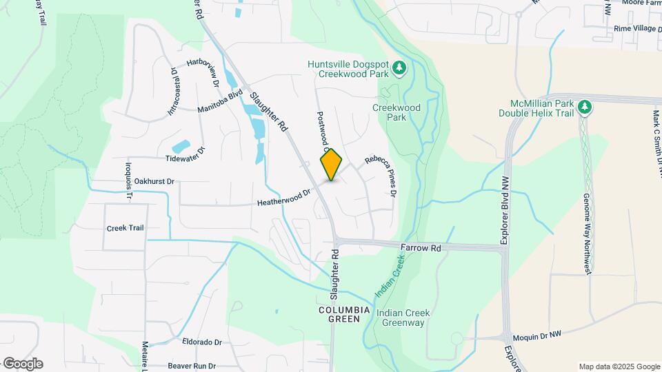 104 Maple Valley Dr Map and Location Details