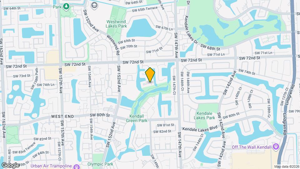 14952 SW 75th Terrace Map and Location Details