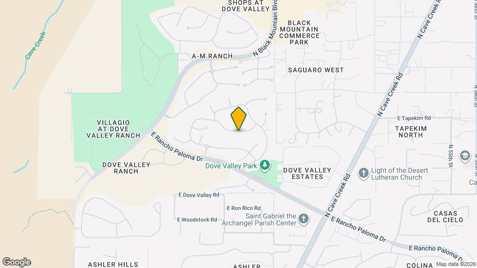 4657 E Matt Dillon Trail Mapa y Detalles de la Ubicación