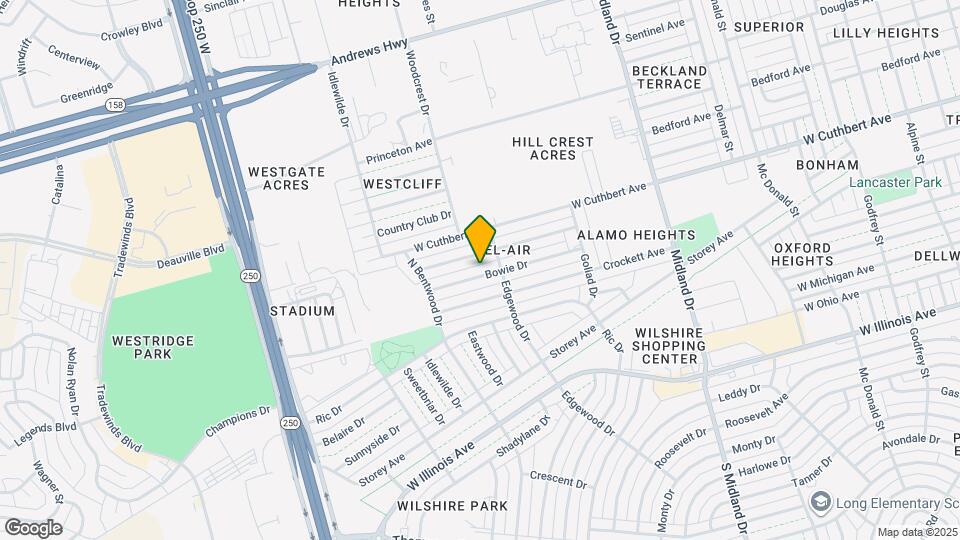 4706 Bowie Dr Map and Location Details