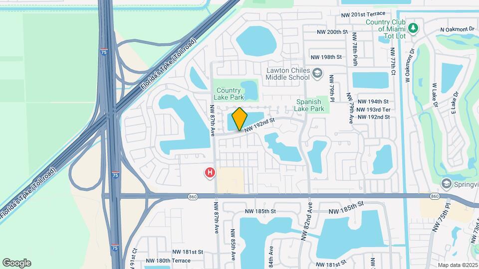 8501 NW 191st St Map and Location Details