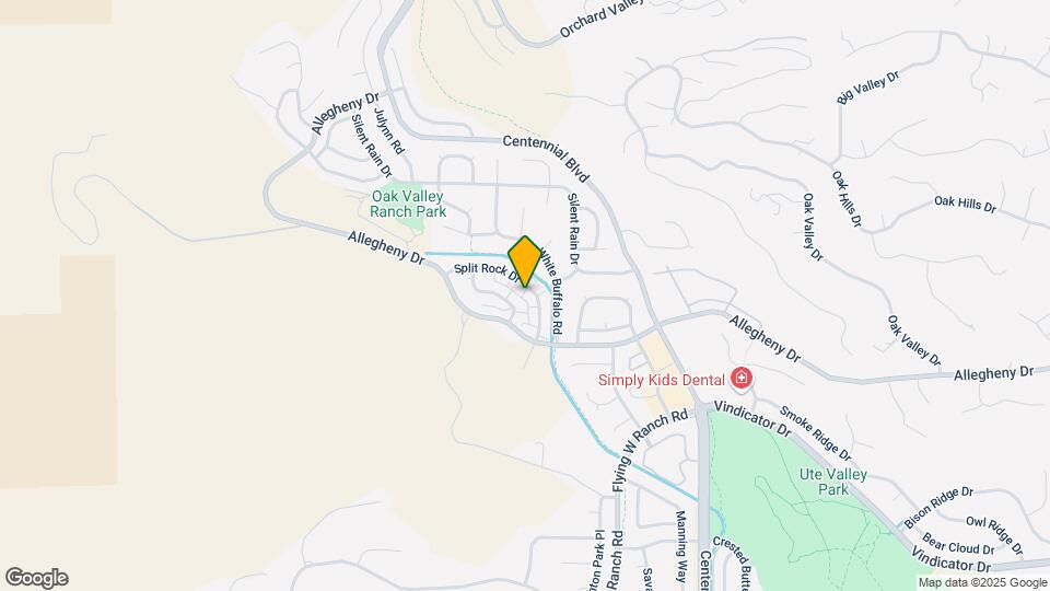 2250-2256 Split Rock Dr Map and Location Details