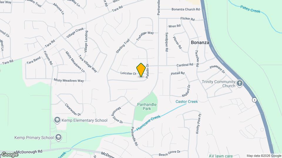 10841 Paladin Dr Mapa y Detalles de la Ubicación