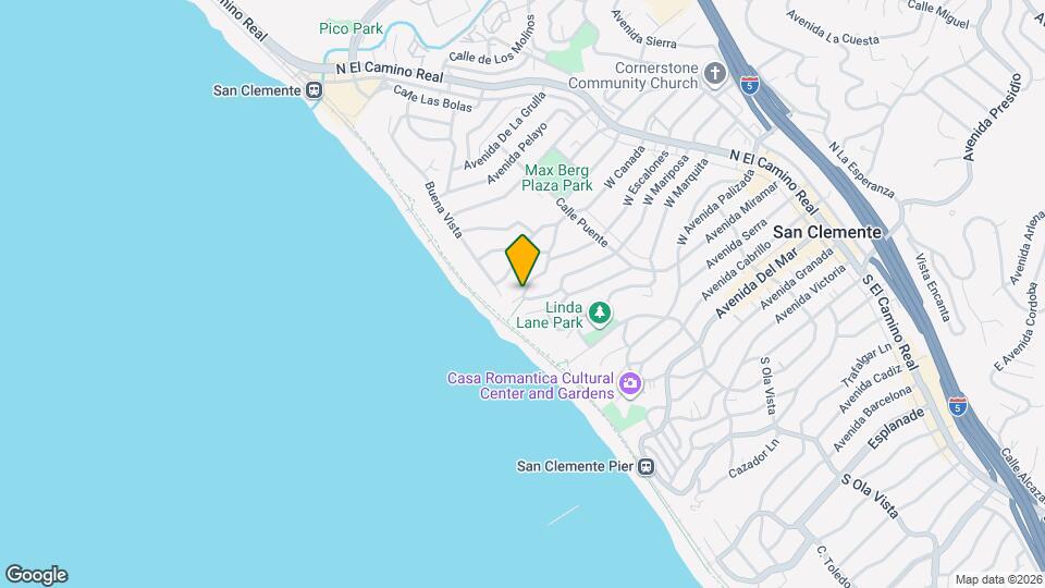 248 W Escalones Map and Location Details