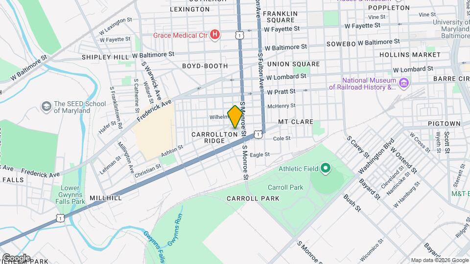 1920 Christian St Map and Location Details