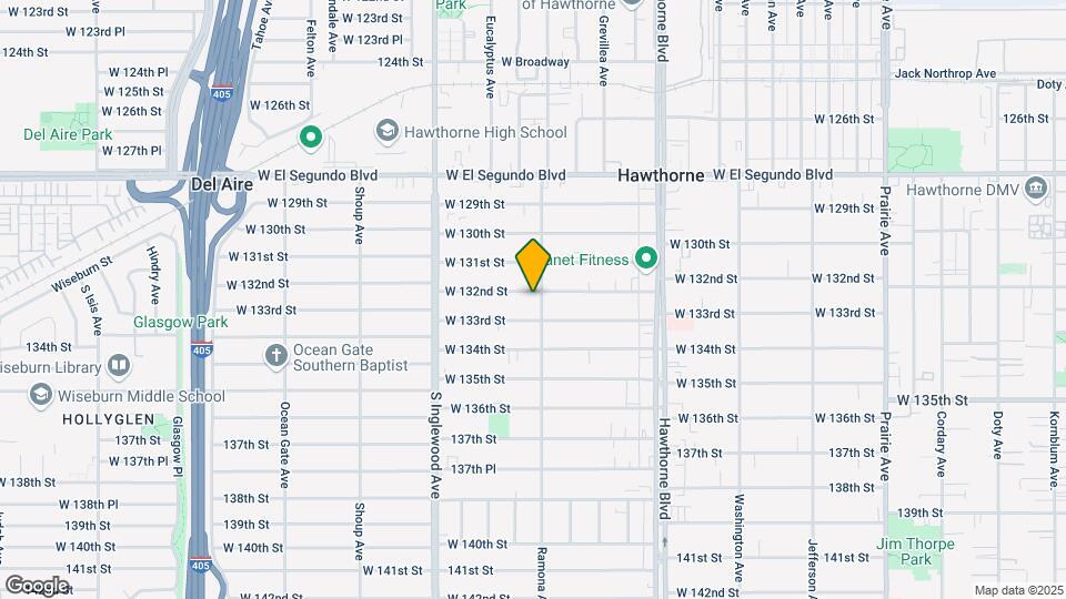 4612 W 132nd St Map and Location Details