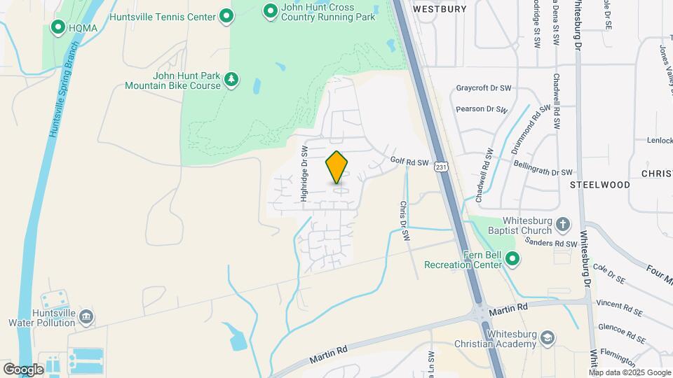 2322 Colony Dr SW Mapa y Detalles de la Ubicación