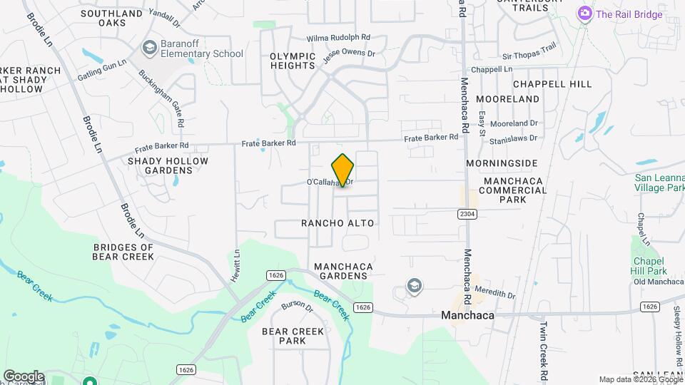 1808 McClannahan Dr Map and Location Details