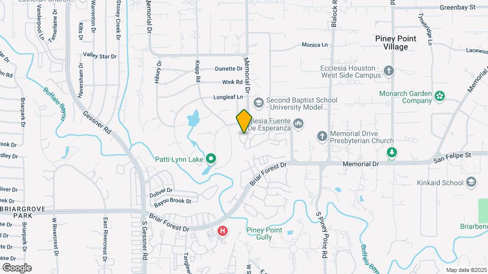 11711 Memorial Dr, Unit 266 Map and Location Details
