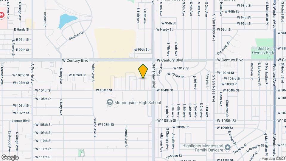 10215 10th Ave Map and Location Details