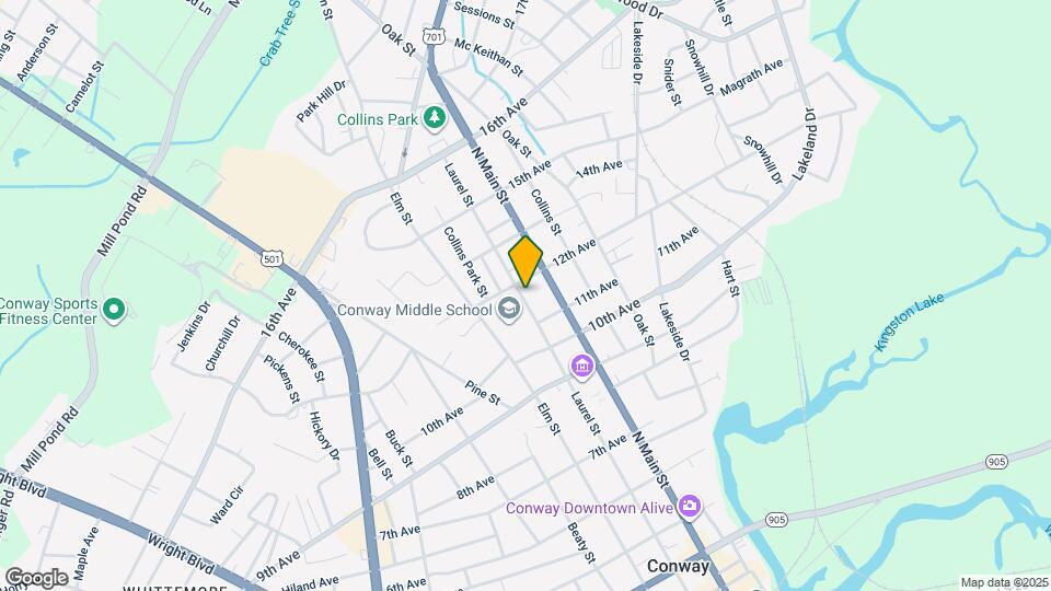 1106 Laurel St Map and Location Details