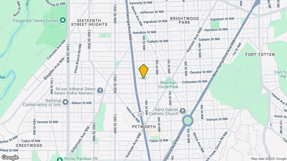 4706 9th St NW Map and Location Details