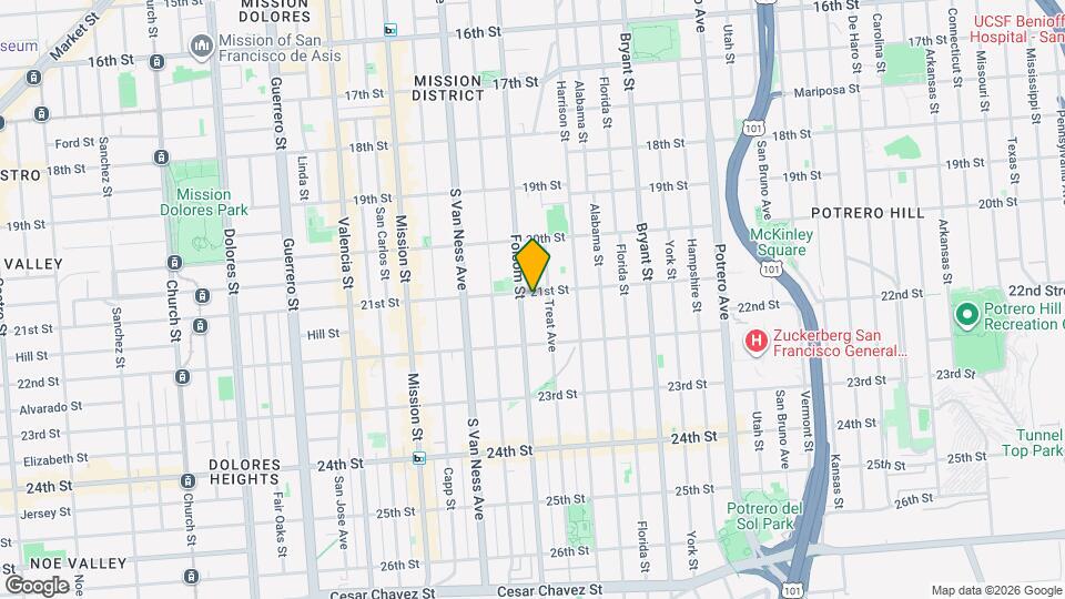 2983 21st St Map and Location Details