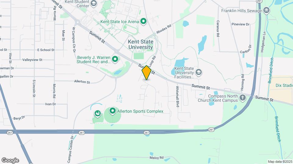 1579 Athena Dr Map and Location Details