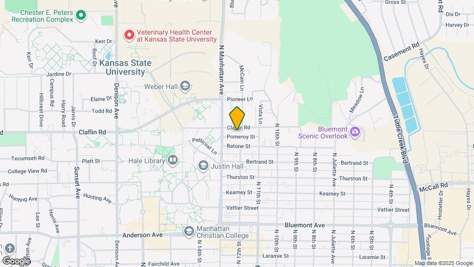 1204 Pomeroy St Map and Location Details